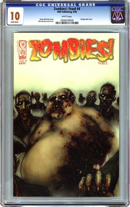 CGC Graded Comics - Zombies!: Feast #4 (CGC)