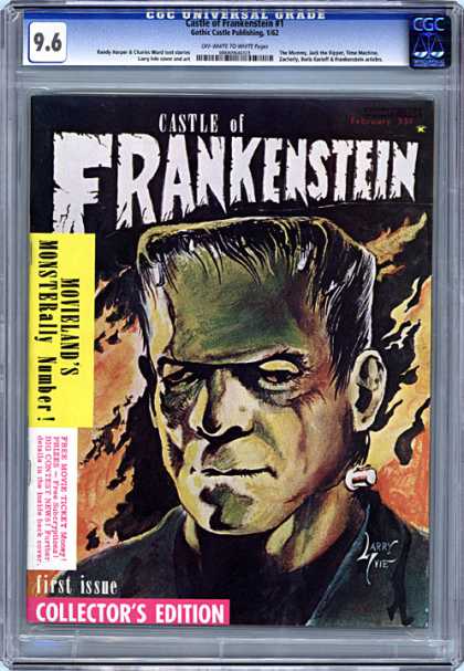 CGC Graded Comics - Castle of Frankenstein #1 (CGC)