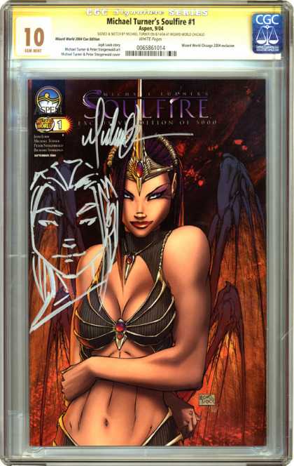 CGC Graded Comics - Michael Turner's Soulfire #1 (CGC)