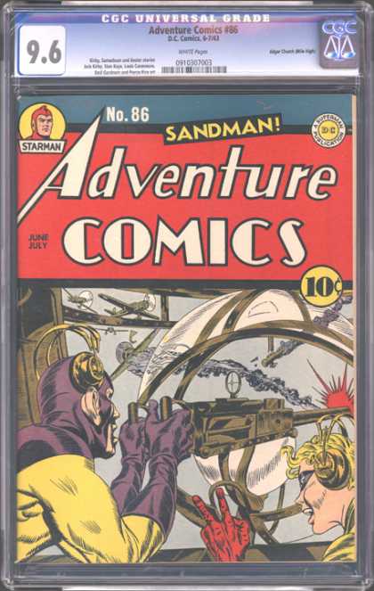 CGC Graded Comics - Adventure Comics #86 (CGC)