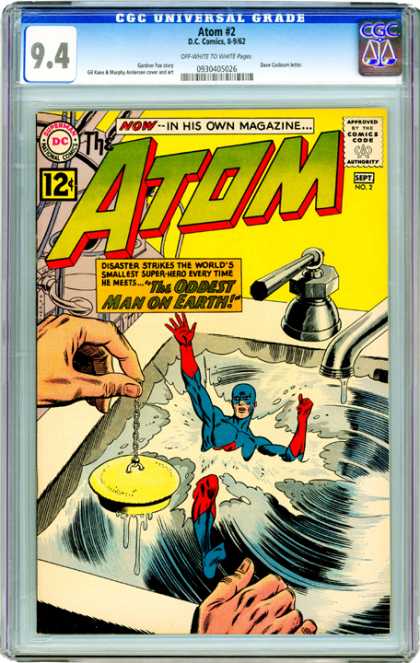 CGC Graded Comics - Atom #2 (CGC)