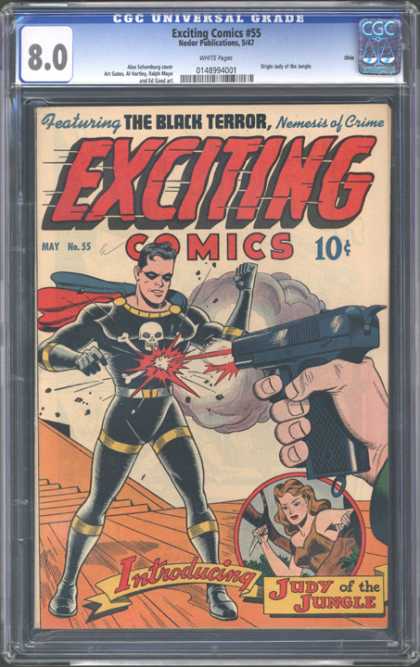 CGC Graded Comics - Exciting Comics #55 (CGC)