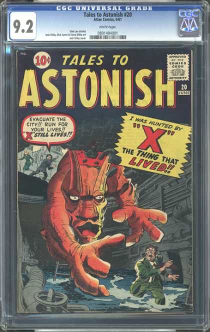 CGC Graded Comics - Tales to Astonish #20 (CGC)