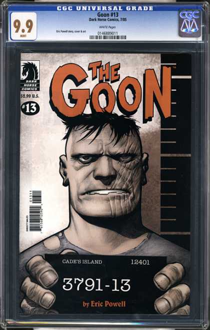 CGC Graded Comics - Goon #13 (CGC) - Dark Horse - Noir - Prison - Thug - Scarred