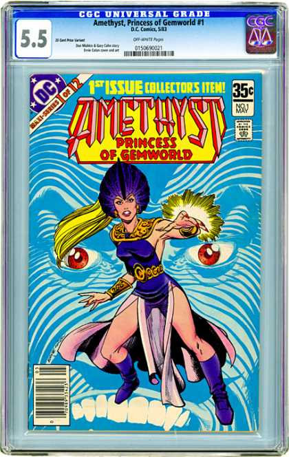 CGC Graded Comics - Amethyst, Princess of Gemworld #1 (CGC)