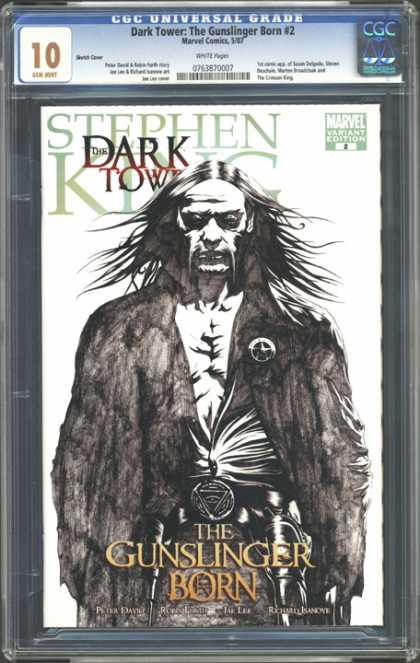 CGC Graded Comics - Dark Tower: The Gunslinger Born #2 (CGC) - Stephen King - Dark Tower - Gunslinger Born 2 - Marvel - Variant Edition