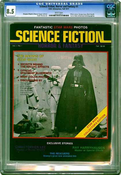 CGC Graded Comics - Science Fiction, Horror and Fantasy #1 (CGC)