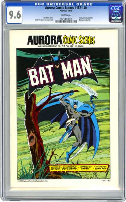 CGC Graded Comics - Aurora Comic Scenes #187-140 (CGC)