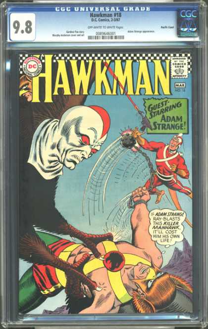 CGC Graded Comics - Hawkman #18 (CGC)