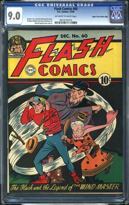 CGC Graded Comics - Flash Comics #60 (CGC)