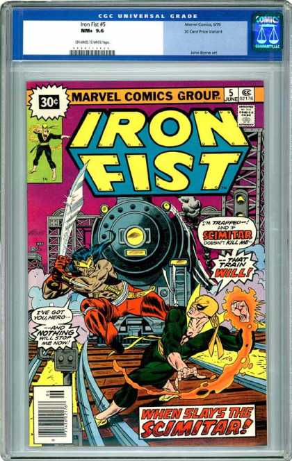 CGC Graded Comics - Iron Fist #5 (CGC)