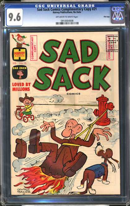 CGC Graded Comics - Sad Sack Comics Complimentary Copy #21 (CGC)