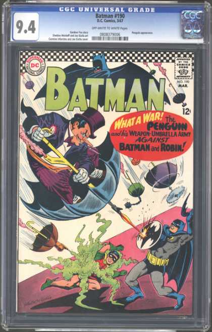 CGC Graded Comics - Batman #190 (CGC)