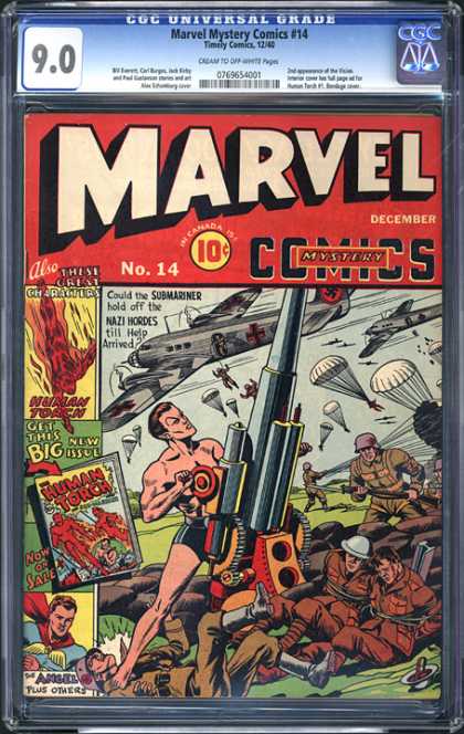 CGC Graded Comics - Marvel Mystery Comics #14 (CGC)