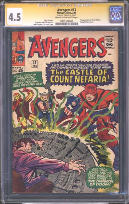 CGC Graded Comics - Avengers #13 (CGC)