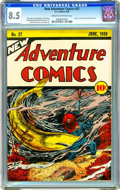 CGC Graded Comics - New Adventure Comics #27 (CGC)