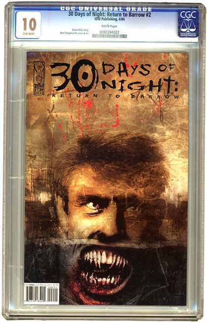 CGC Graded Comics - 30 Days of Night: Return to Barrow #2 (CGC)