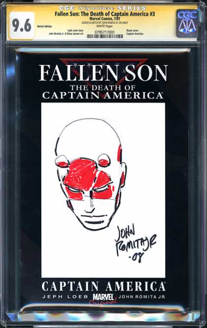 CGC Graded Comics - Fallen Son: The Death of Captain America #3 (CGC)