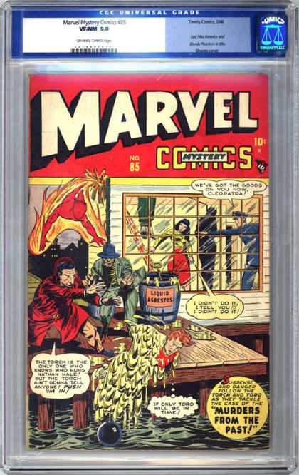 CGC Graded Comics - Marvel Mystery Comics #85 (CGC)