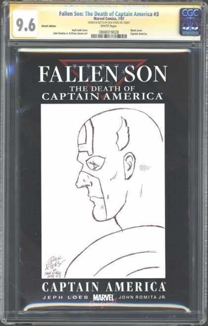 CGC Graded Comics - Fallen Son: The Death of Captain America #3 (CGC)