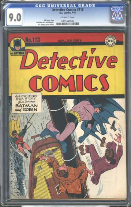 CGC Graded Comics - Detective Comics #113 (CGC)