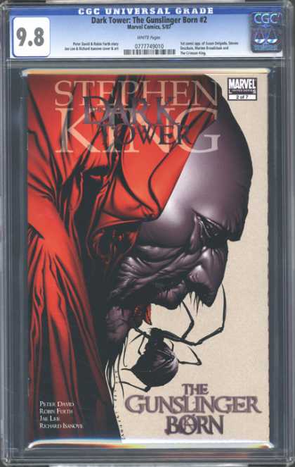 CGC Graded Comics - Dark Tower: The Gunslinger Born #2 (CGC) - Marvel - Stephen King - Dark Tower - The Gunslinger Born - Spider