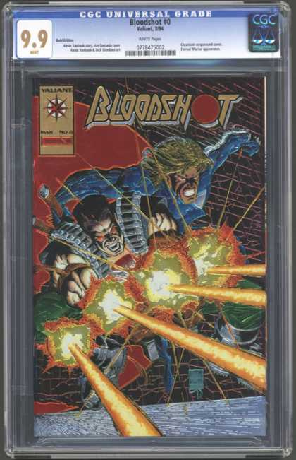 CGC Graded Comics - Bloodshot #0 (CGC)