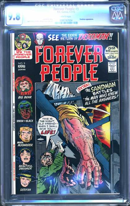 CGC Graded Comics - Forever People #9 (CGC)