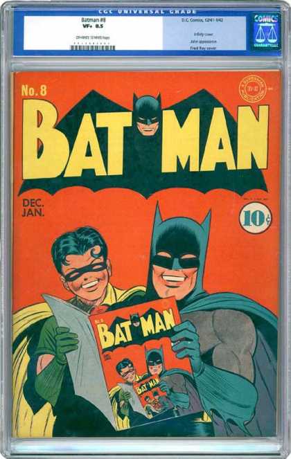 CGC Graded Comics - Batman #8 (CGC)