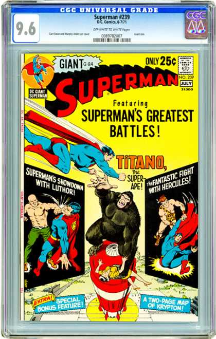 CGC Graded Comics - Superman #239 (CGC)