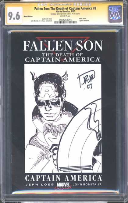 CGC Graded Comics - Fallen Son: The Death of Captain America #3 (CGC)