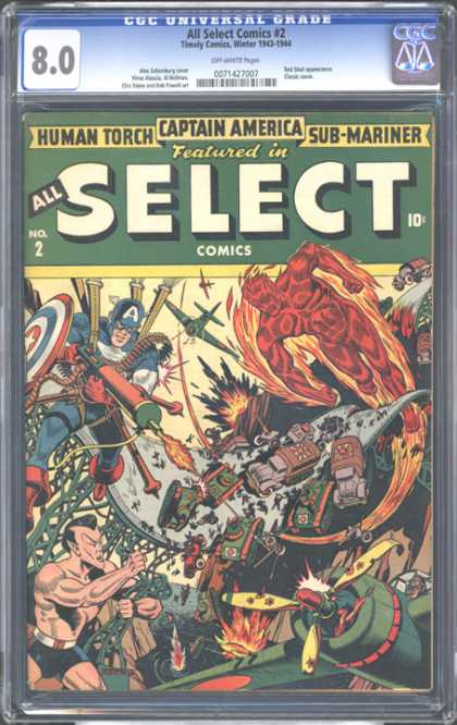 CGC Graded Comics - All Select Comics #2 (CGC)