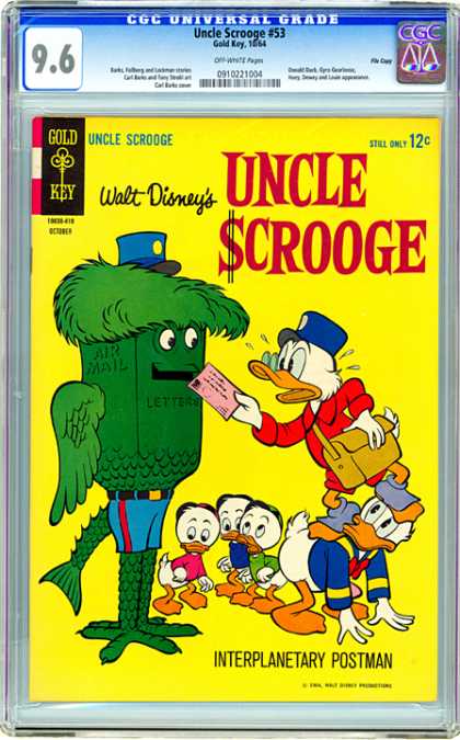 CGC Graded Comics - Uncle Scrooge #53 (CGC)