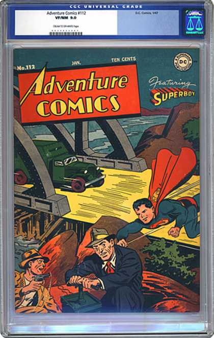 CGC Graded Comics - Adventure Comics #112 (CGC)