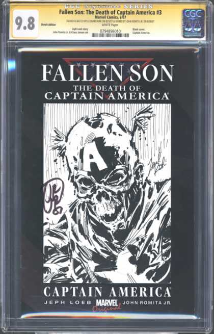 CGC Graded Comics - Fallen Son: The Death of Captain America #3 (CGC)