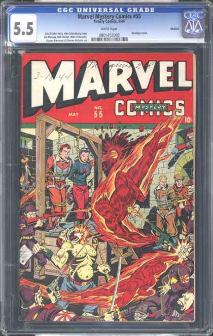 CGC Graded Comics - Marvel Mystery Comics #55 (CGC)