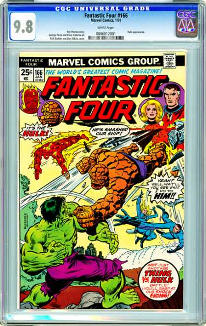 CGC Graded Comics - Fantastic Four #166 (CGC)