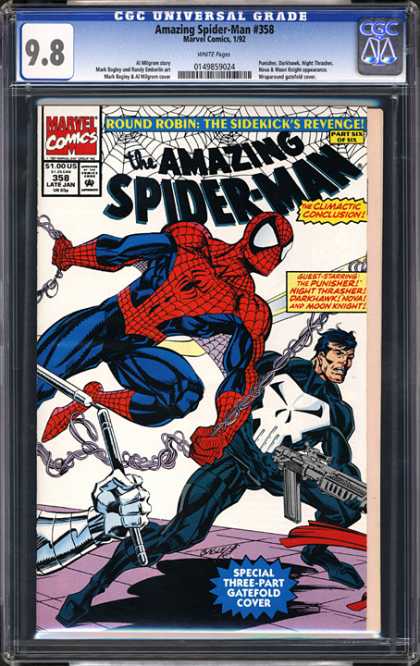 CGC Graded Comics - Amazing Spider-Man #358 (CGC)