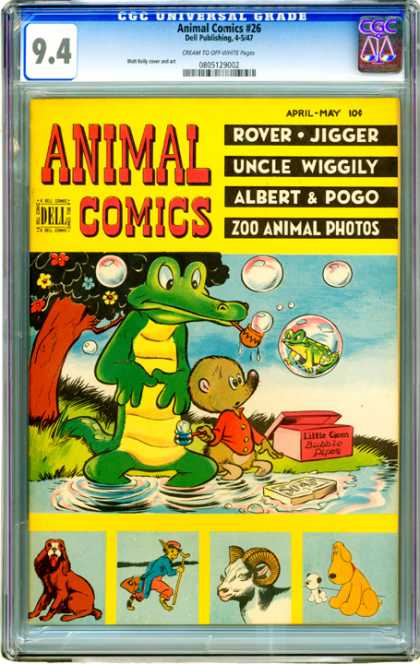 CGC Graded Comics - Animal Comics #26 (CGC)