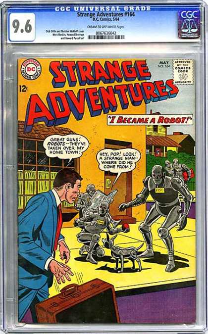 CGC Graded Comics - Strange Adventures #164 (CGC)