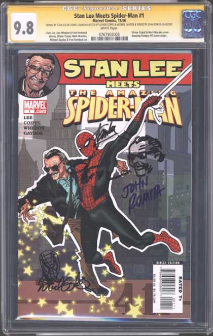 CGC Graded Comics - Stan Lee Meets Spider-Man #1 (CGC) - Stan Lee - Marvel - Spider-man - Lee - Coifel