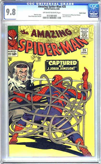 CGC Graded Comics - Amazing Spider-Man #25 (CGC)