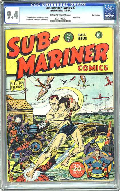 CGC Graded Comics - Sub-Mariner Comics #7 (CGC)