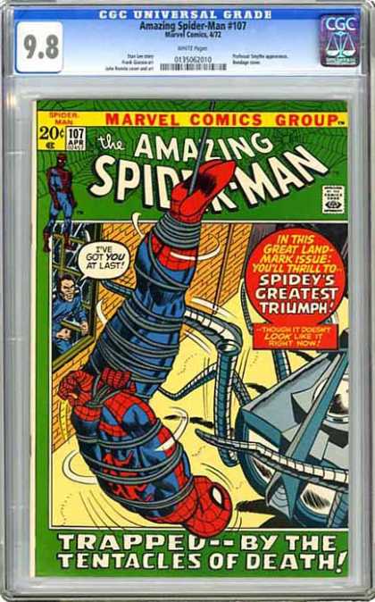 CGC Graded Comics - Amazing Spider-Man #107 (CGC)