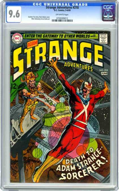 CGC Graded Comics - Strange Adventures #218 (CGC) - Dc - Superman - National Comics - Adam - Strange Adventures
