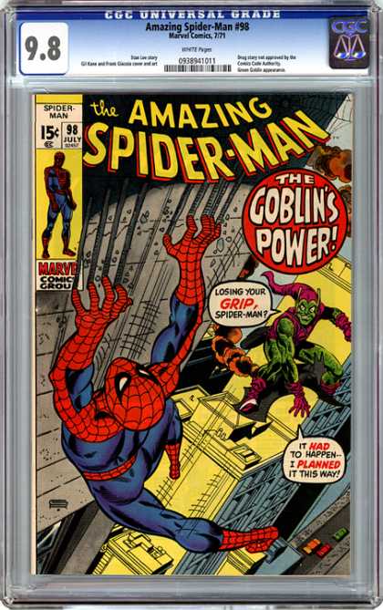 CGC Graded Comics - Amazing Spider-Man #98 (CGC)