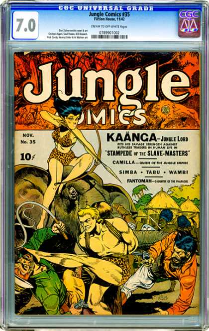 CGC Graded Comics - Jungle Comics #35 (CGC)