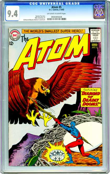 CGC Graded Comics - Atom #5 (CGC)