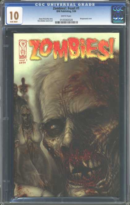 CGC Graded Comics - Zombies!: Feast #1 (CGC)