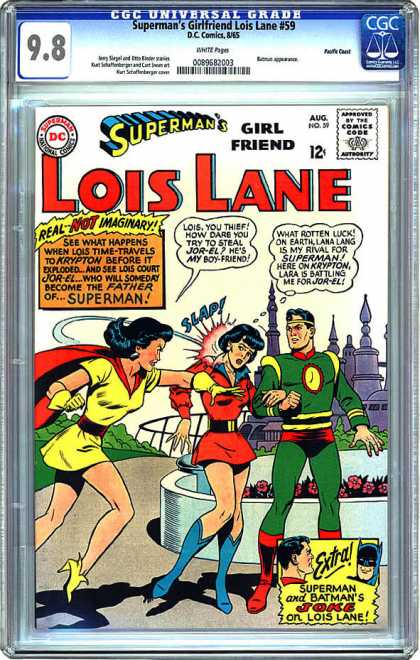 CGC Graded Comics - Superman's Girlfriend Lois Lane #59 (CGC)